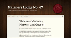 Desktop Screenshot of mariners67.org